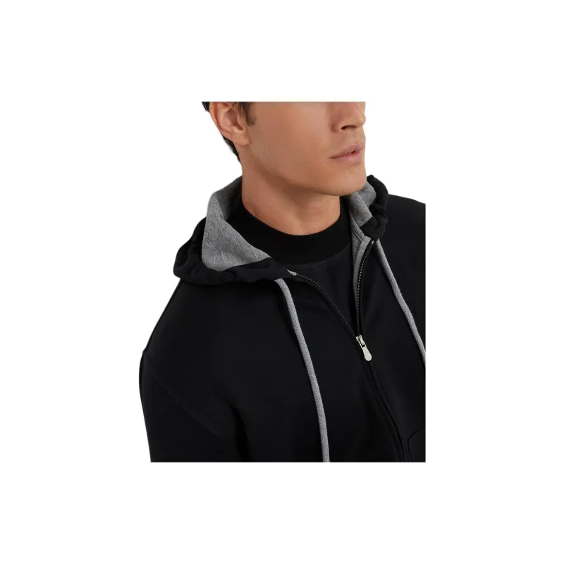 Brunello Cucinelli Zip Up Drawstring Hoodie-6