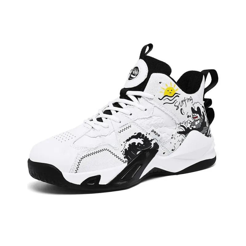 Pepe The Frog Cushioning Anti Slip And Wear Resistant Breathable Coverage Low Top Basketball Shoes Unisex-14