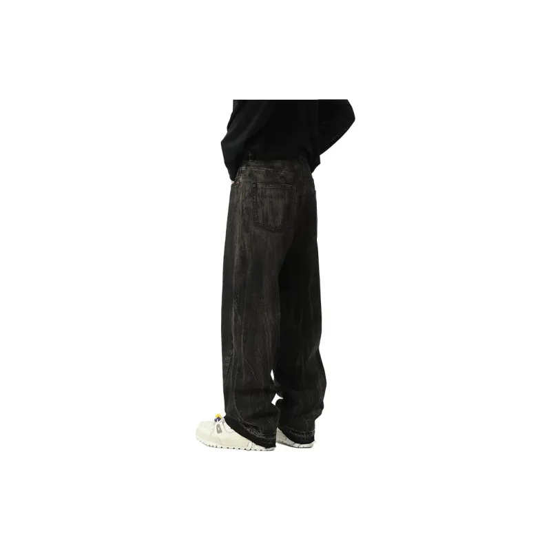 JASONWOOD Cowboy On The Run Jeans Unisex Dirty Black-1