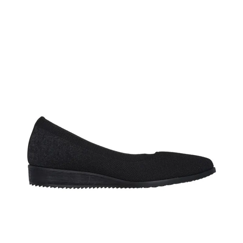 Skechers Cleo Sawdust Anti-Slip Wear-Resistant Low-Top Casual Shoes Women's Black-1