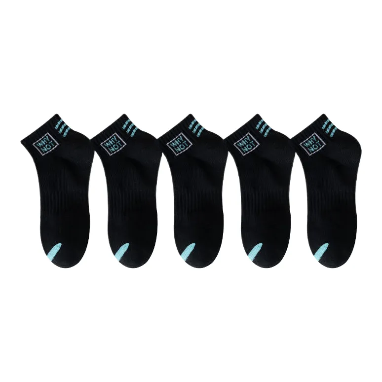 Lan Miao Ankle Socks Men's 5 Pack-13