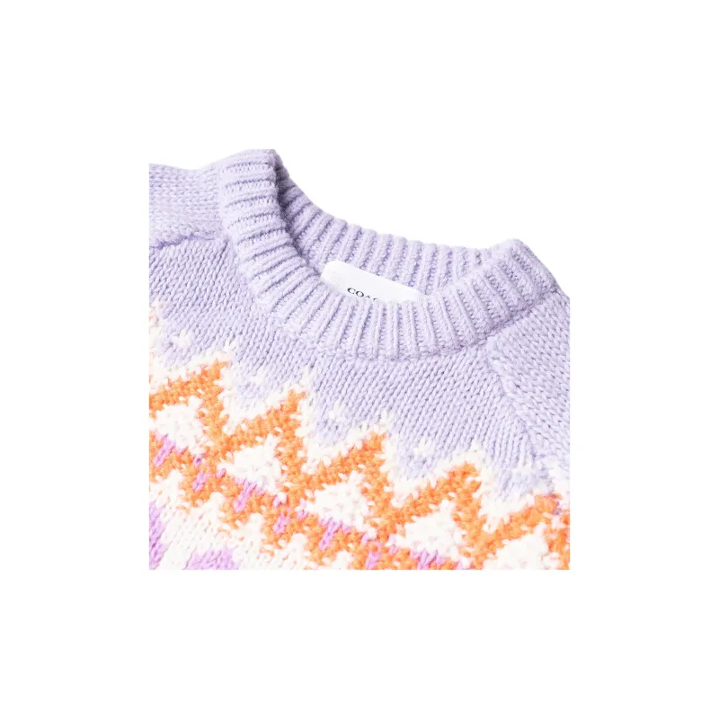 COACH FW22 Sweater Women's Lilac Purple-2