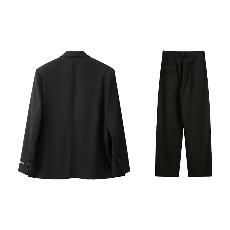 GOLFCROSS Business Suits Unisex Black-1
