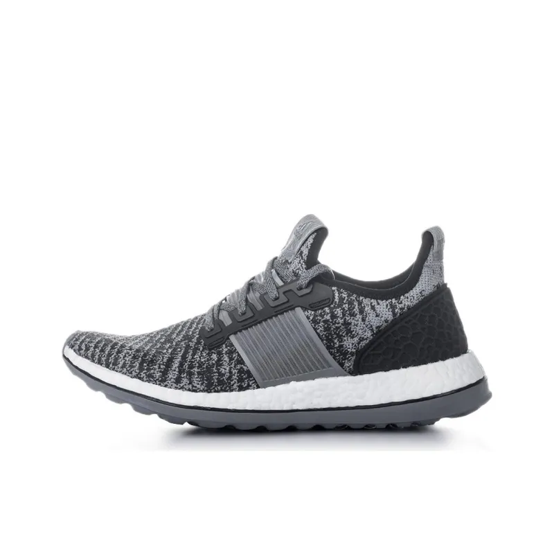 Adidas PureBoost ZG Anti Slip Wear Resistant Low Top Casual Running Shoes Men's Black Gray-0