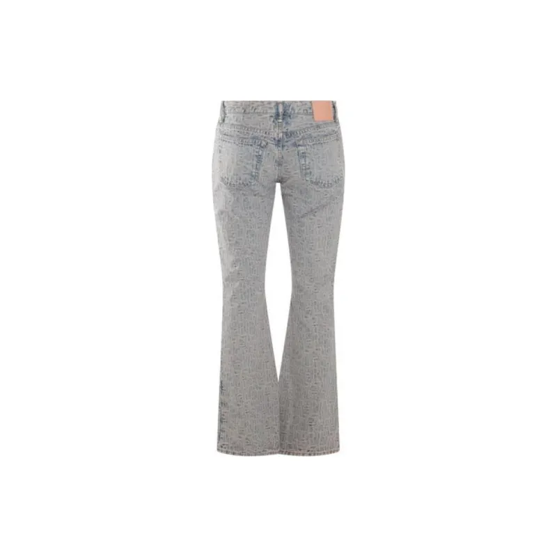 Acne Studios Low Rise Flared Jeans-1