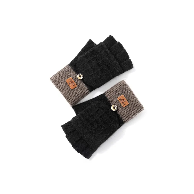 TUCANO Faux Camel Hair Gloves Unisex-1