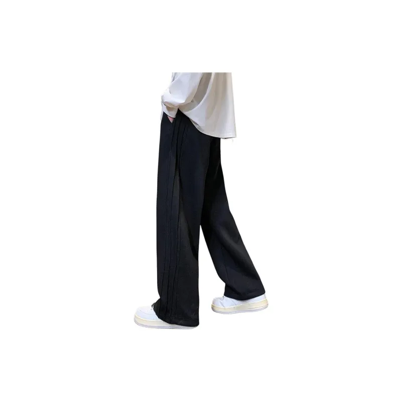 D&W Knitted Sports Pants Unisex Apricot-4