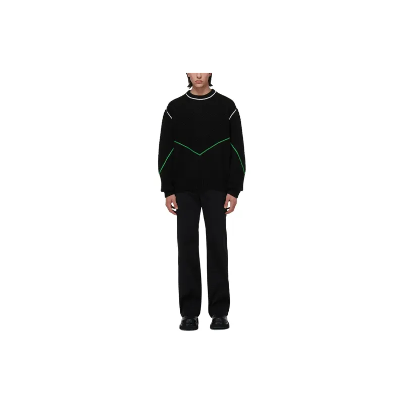 Bottega Veneta FW22 Sweater Men's Black-1