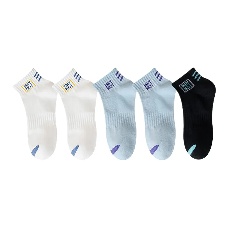 Lan Miao Ankle Socks Men's 5 Pack-17