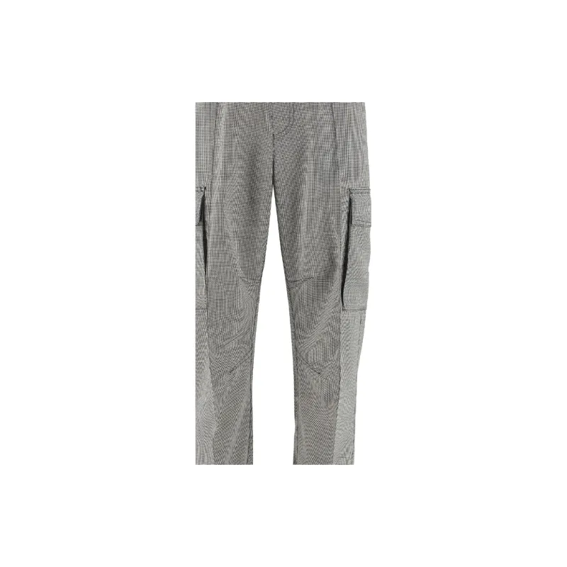 VERSACE FW22 Knitted Sports Pants Men's Gray-2