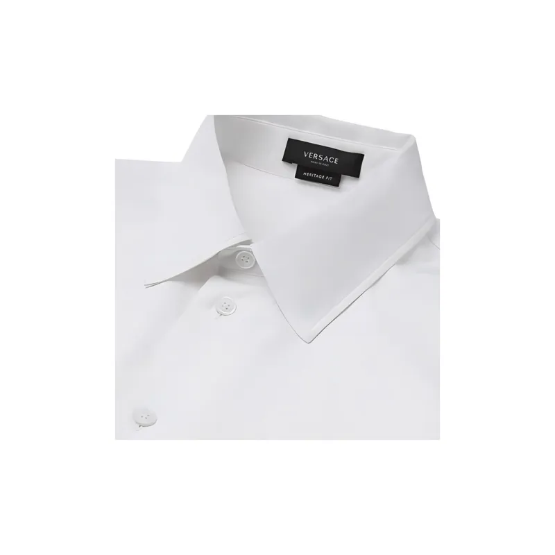 VERSACE Shirts Men White-4