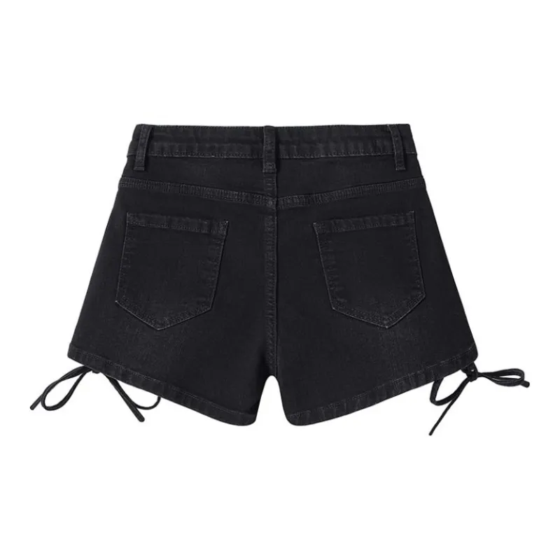 SONGS ALONG Denim Shorts Women's-3