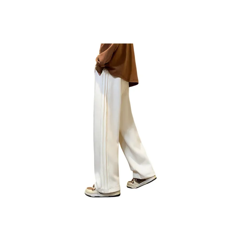 D&W Knitted Sports Pants Unisex Apricot-7