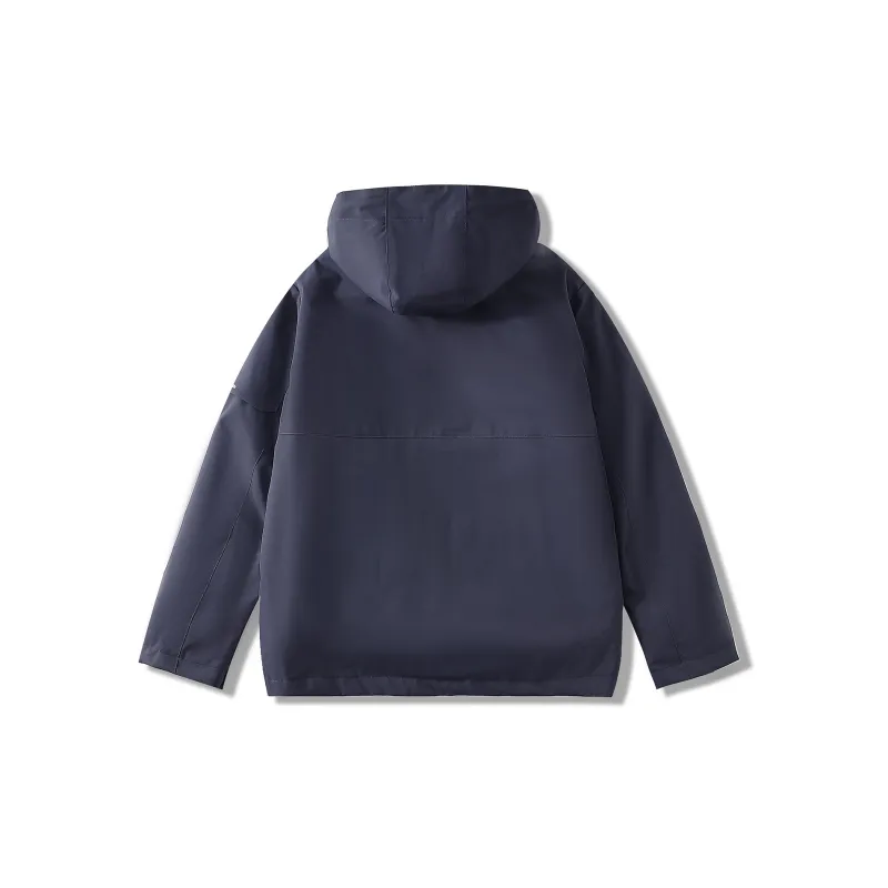 NXPTP Waterproof And Windproof To Keep Warm Windbreaker Jacket Unisex-7