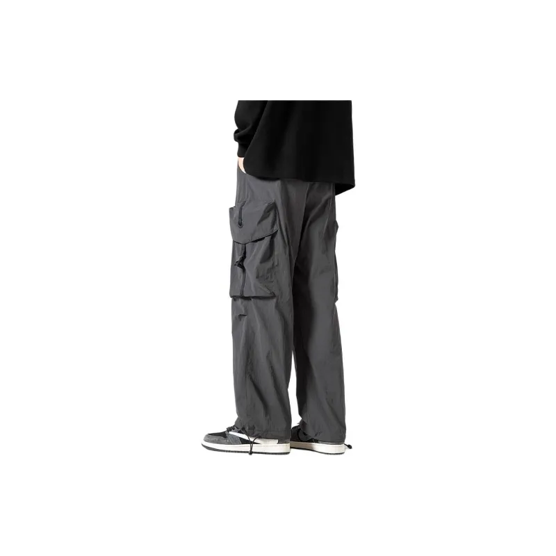 POLAR BEAR Casual Pants Unisex Black-2