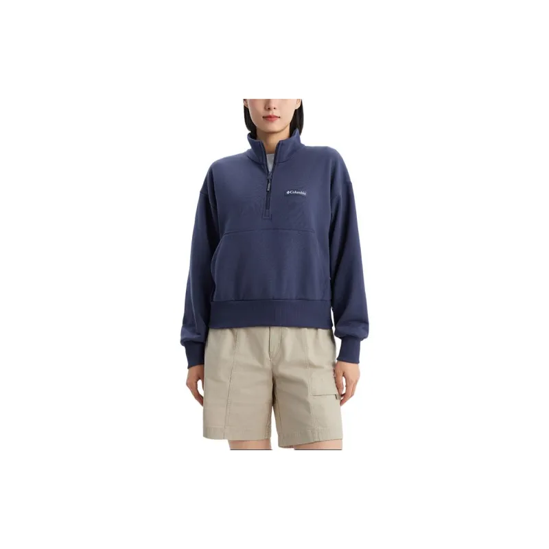 Columbia Sweatshirt Women's Blue-2