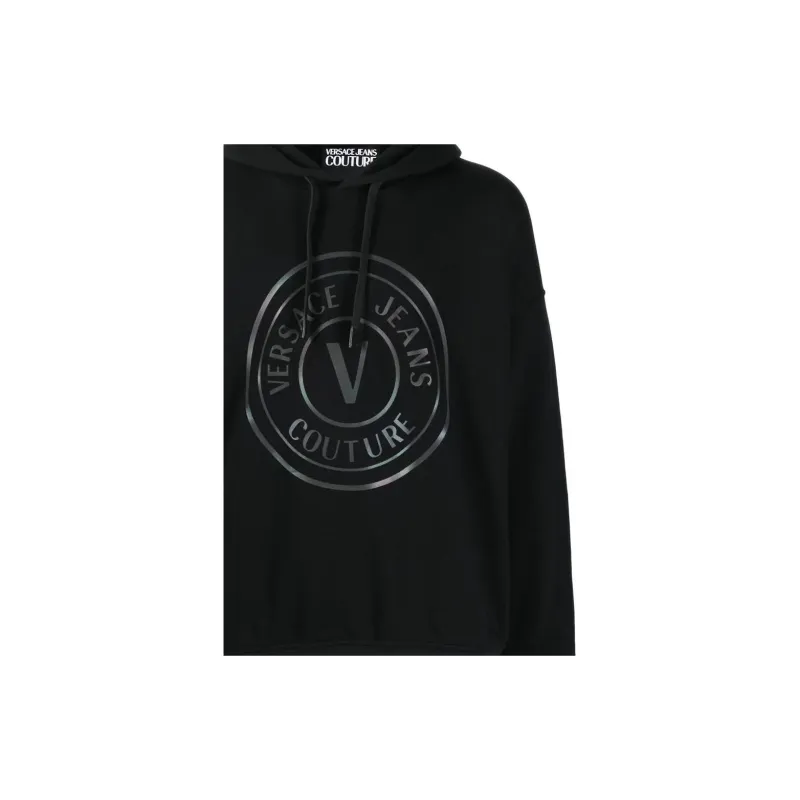 VERSACE JEANS COUTURE FW22 Sweatshirt Unisex Black-4