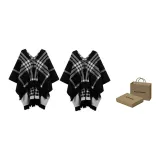 2 Pack (Black White Double-Sided+Black White Double-Sided) Box
