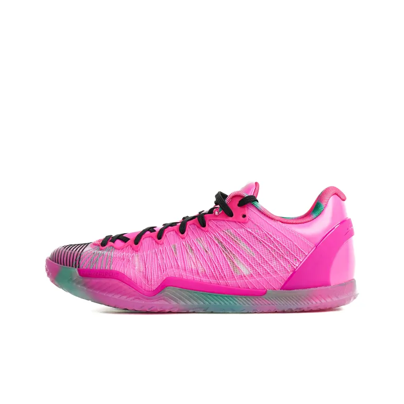 Serious Player Only Player 1 Cushioning Anti Slip And Wear Resistant Low Top Basketball Shoes Unisex Red Pink-0