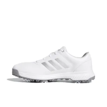 Adidas Traxion Anti-Slip Wear-Resistant Low-Top Golf Shoes Unisex White