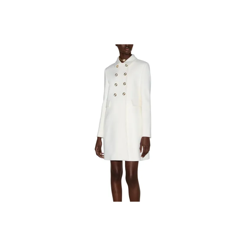 GUCCI Collared Button Up Coat-2