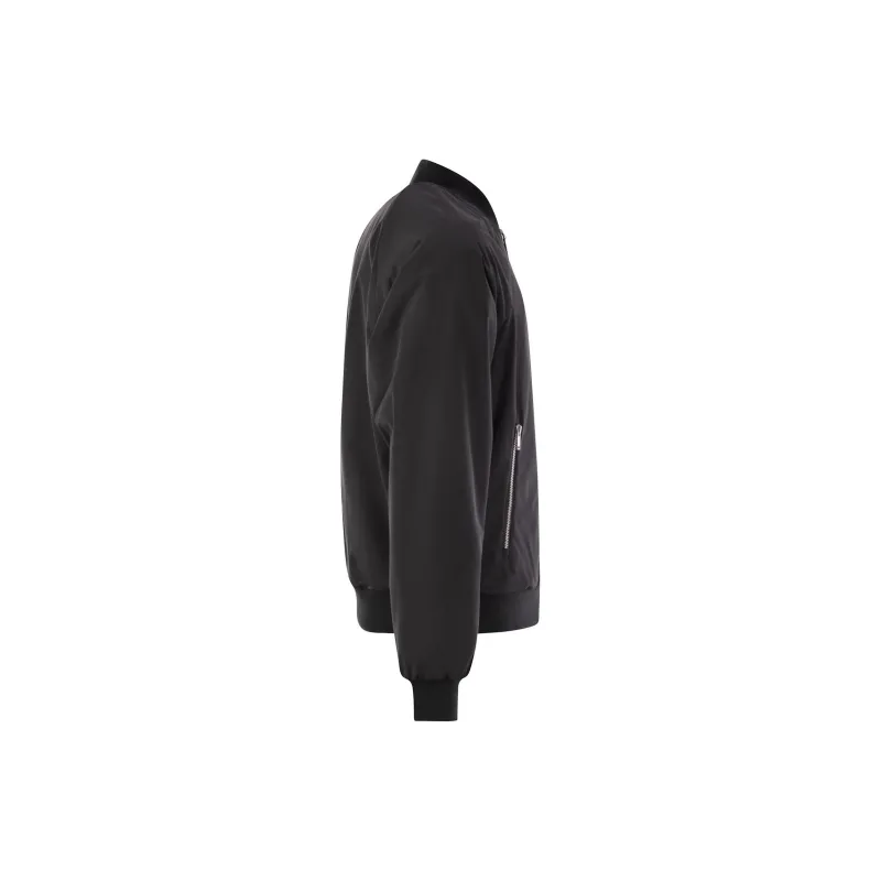 Moose Knuckles Long Sleeved Zip Up Bomber Jacket-3