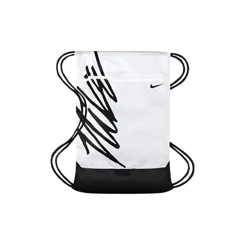 Nike Polyester Fitness Bag Backpack Regular Unisex White