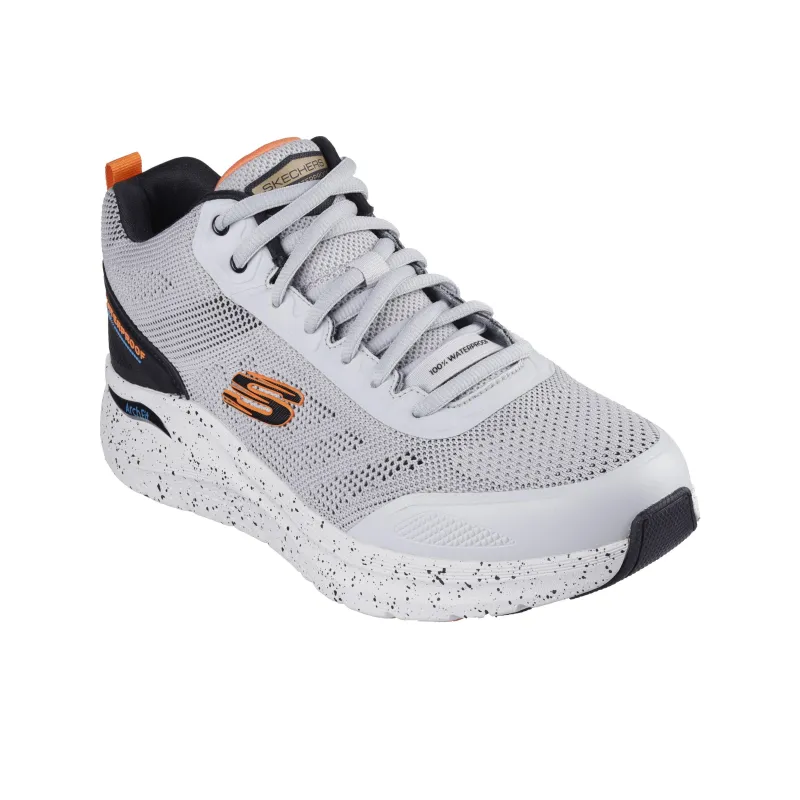 Skechers ARCH FIT 2.0 Anti-Slip And Wear-Resistant Support Mid-Top Casual Shoes Men's Gray-2