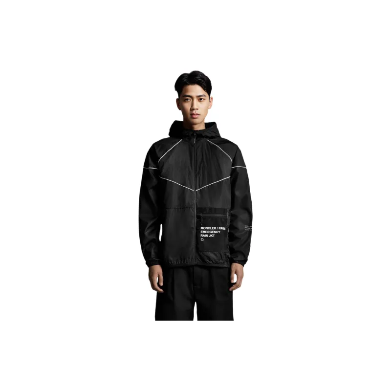 Fragment Design X MONCLER GENIUS MONCLER GENIUS X Fujiwara Hiroshi FRGMT Jackets Men Black-1