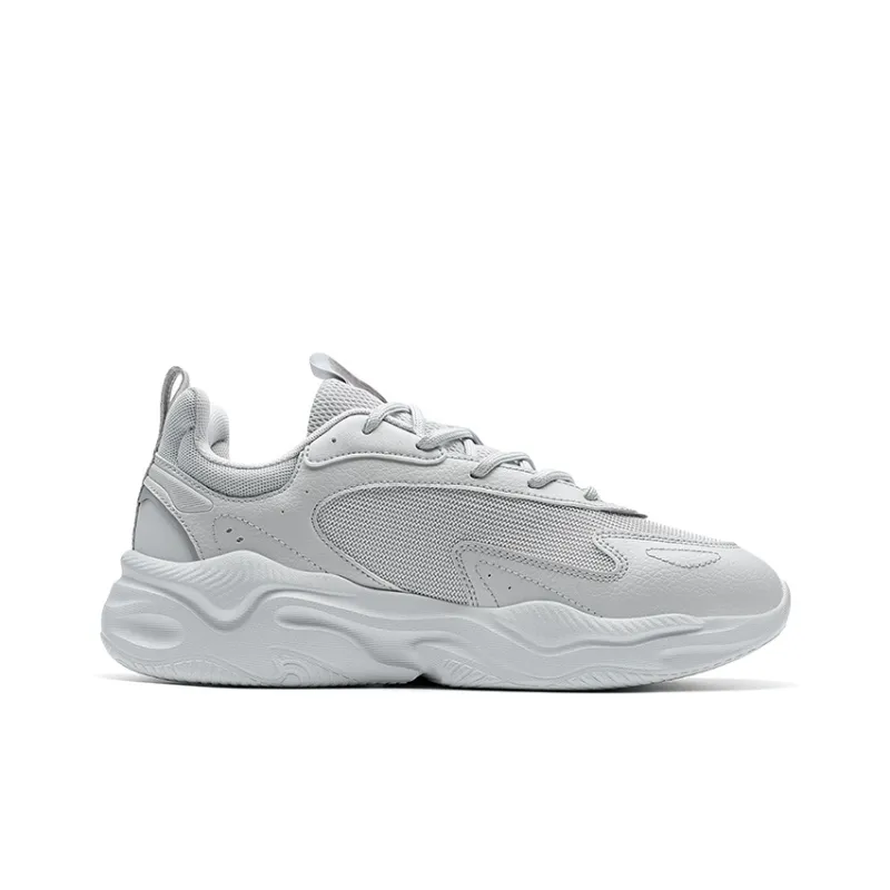 XTEP Coverage Low Top Casual Shoes Men's Moonstone Gray-1