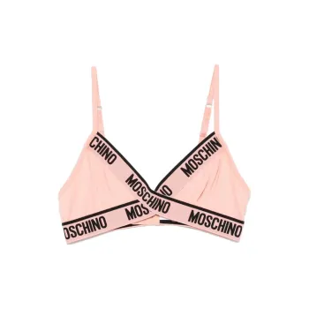 MOSCHINO Logo band Bra