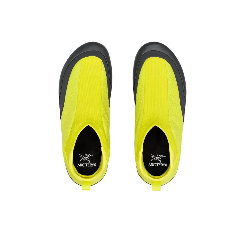 Arcteryx Kragg Anti-Slip Wear-Resistant Mid-Top Outdoor Shoes Men's Yellow Black-1