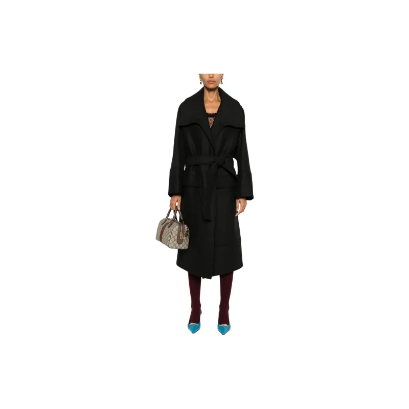 GUCCI Belted Coat-1