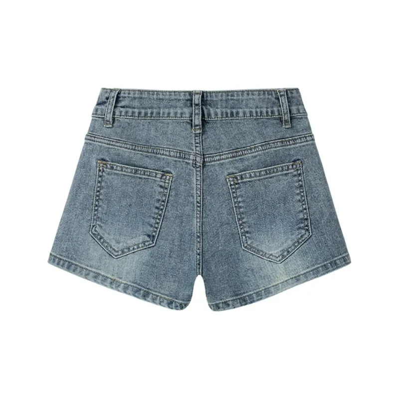 SONGS ALONG Denim Shorts Women's-1