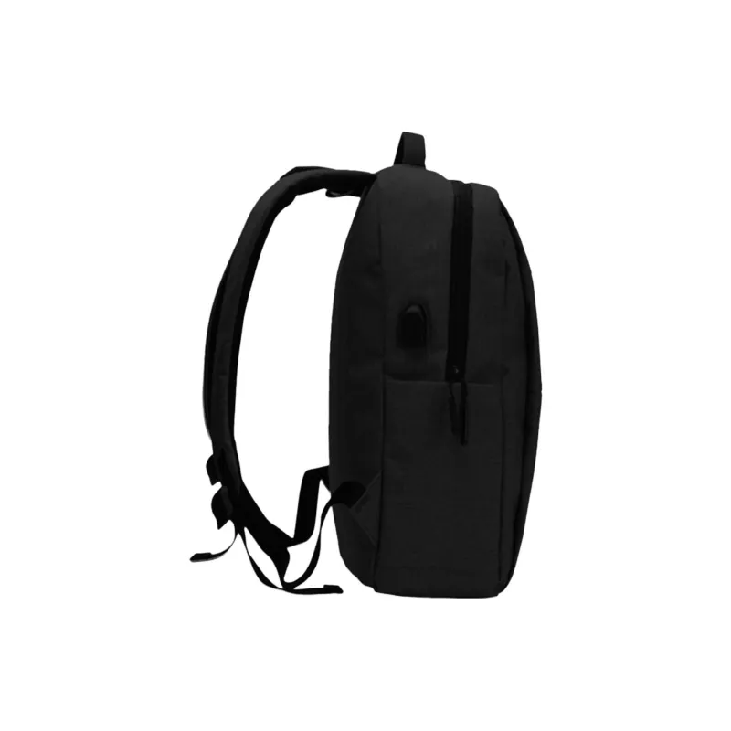 ROCKLAND Oxford Cotton Backpack Regular Unisex Black/Gray-2
