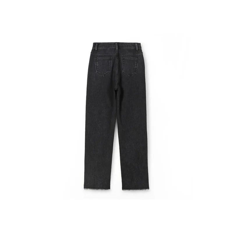 Shavani Casual Versatile Jeans Women's-1