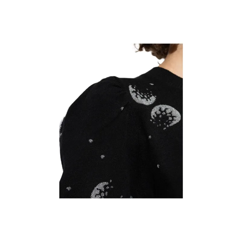DVF Diane Von Furstenberg Puff Sleeved Jumper-4