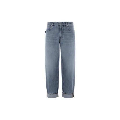 Bottega Veneta High Waisted Relaxed Fit Jeans