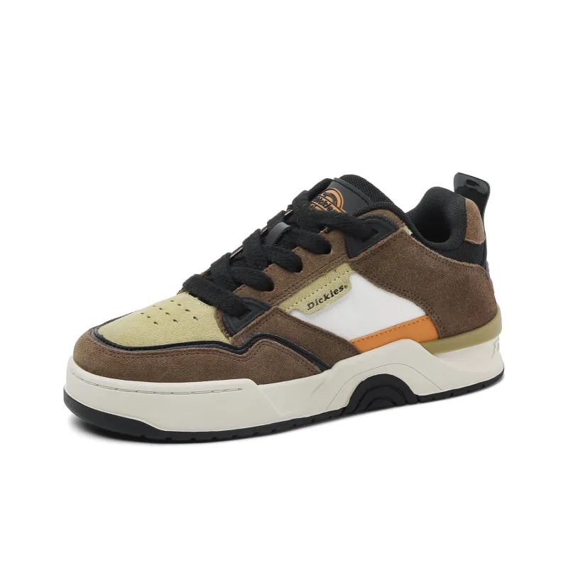 Dickies Low Top Skateboard Shoes Men's Coffee-1