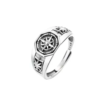 JESCAKOO S925 Sterling Silver Rings Unisex