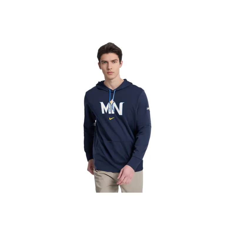 Nike Minnesota Twins City Connect Practice Men's Nike Therma Mlb Pullover Hoodie-2
