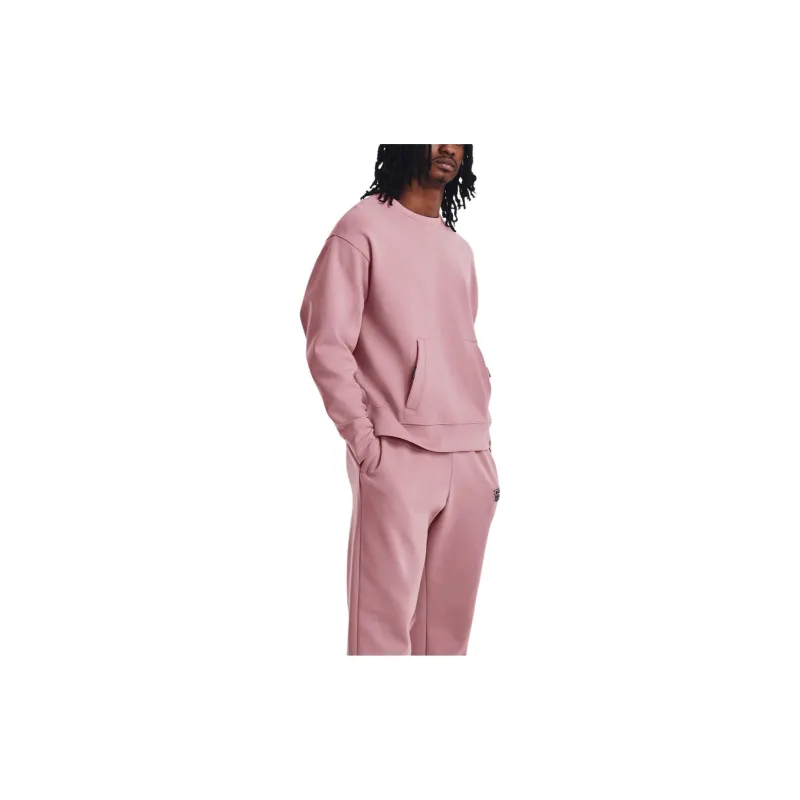 Under Armour Sweatshirt Men's Pink-3