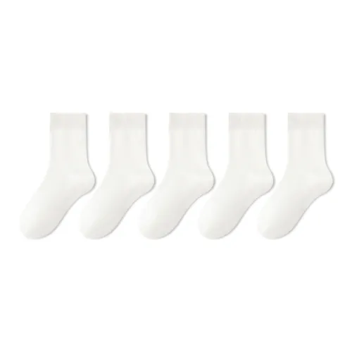 Moremoli Mid Calf Socks Women's 5 Pack
