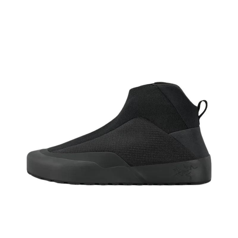 Arcteryx KRAGG Anti Slip Wear Resistant Mid Top Outdoor Shoes Men's Black-0