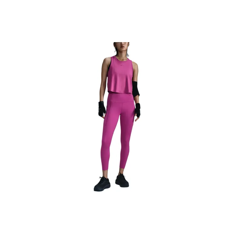 Nike Universa Sustainable Materials Sports Pants Women's Rose Red-1
