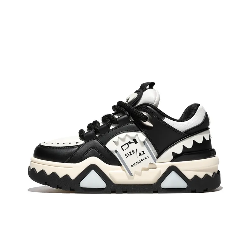 DY Red Eye Collection Puffy Shoes Unisex Black White-0