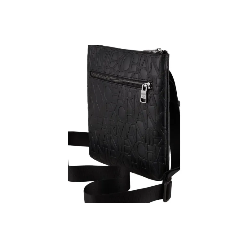 ARMANI EXCHANGEAE Synthetic Fiber Shoulder Bag Crossbody Bag Men's Black-4