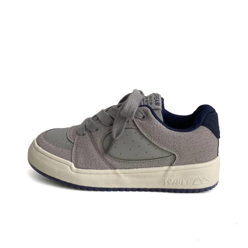 Lanza Anti Slip Wear Resistant Breathable Height Increasing Low Top Skateboard Shoes Women's-10