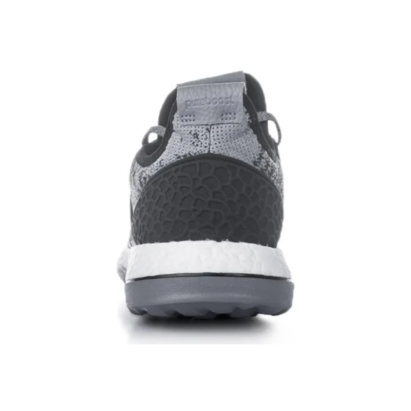 Adidas PureBoost ZG Anti Slip Wear Resistant Low Top Casual Running Shoes Men's Black Gray-4