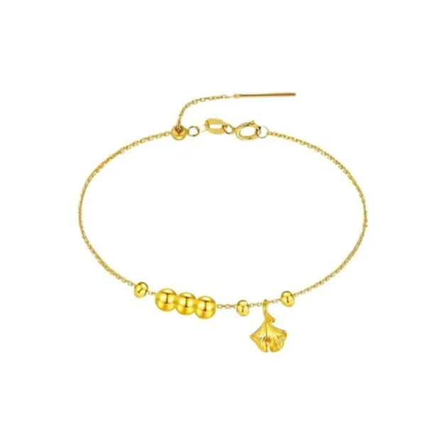 Old Qingyun Silver Building Gold Bracelet Women's-0